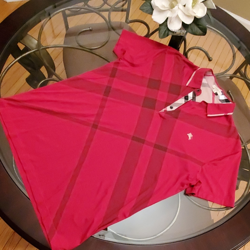 Burberry collard shirt